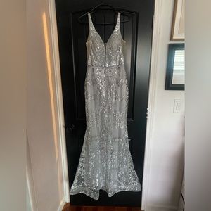 Glitter pattern dress